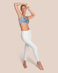Shania Set - Ice Blue Swirl & Snow White