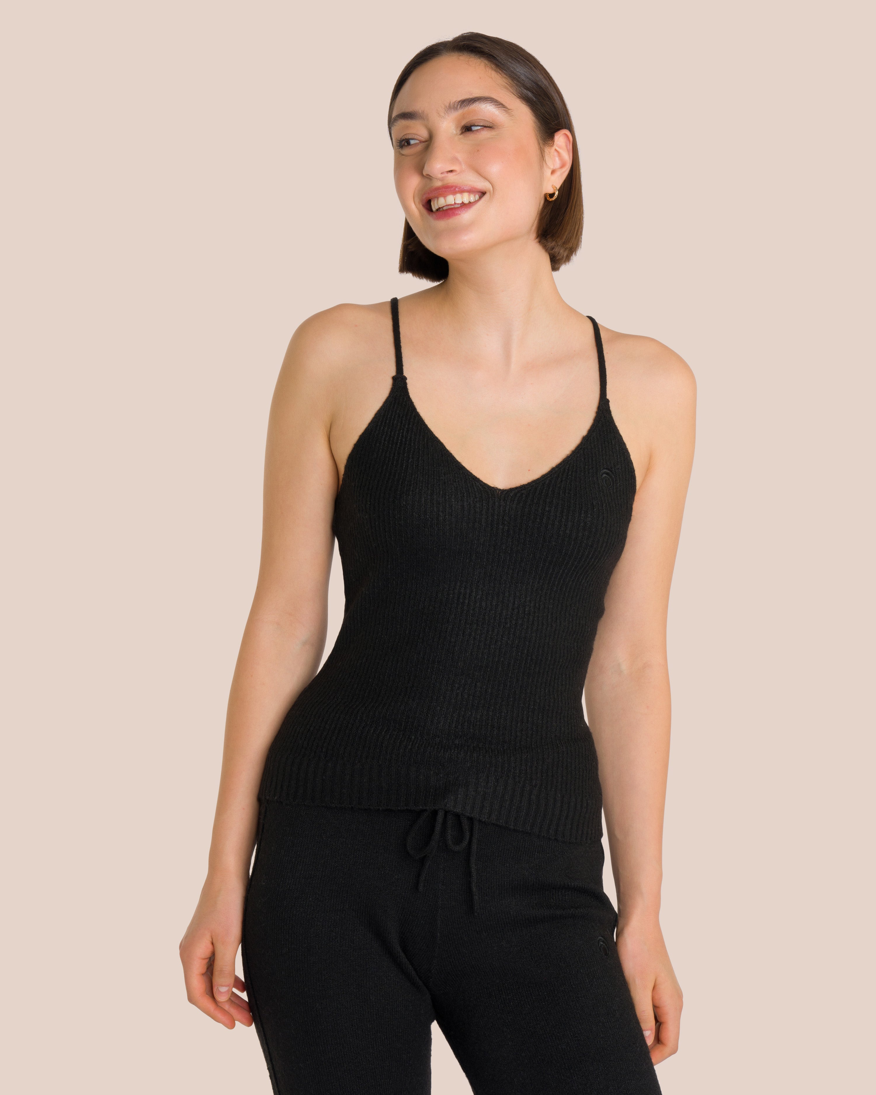 Chiara Knit Set - Black