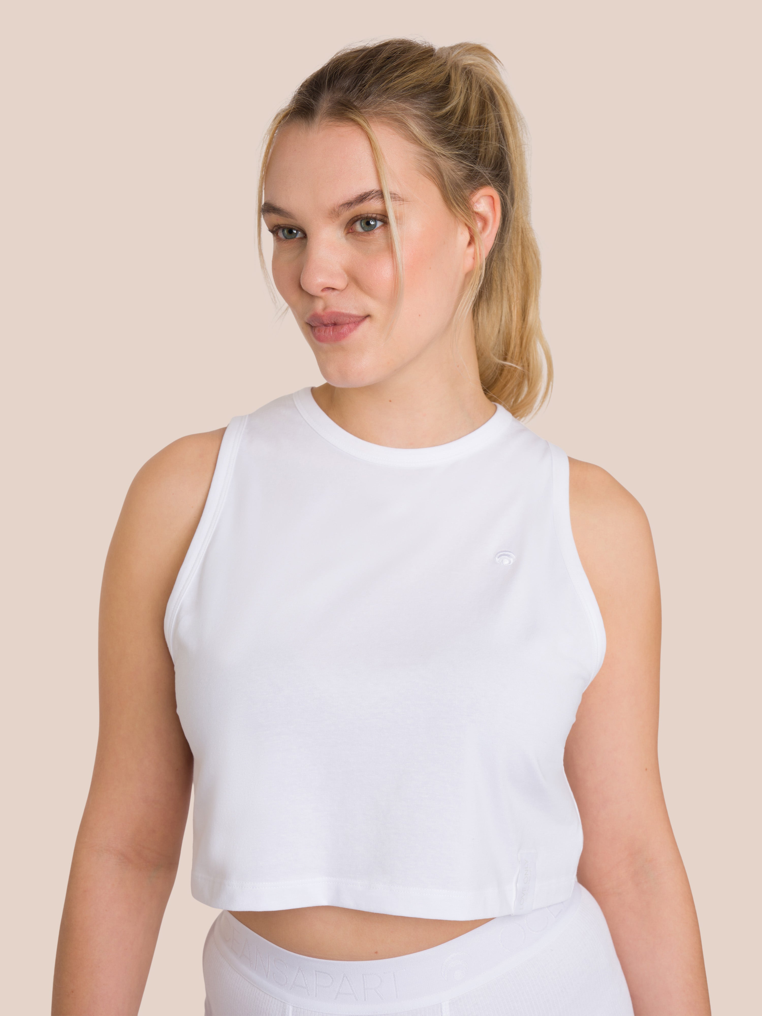 Ariel Cropped Tank Top
