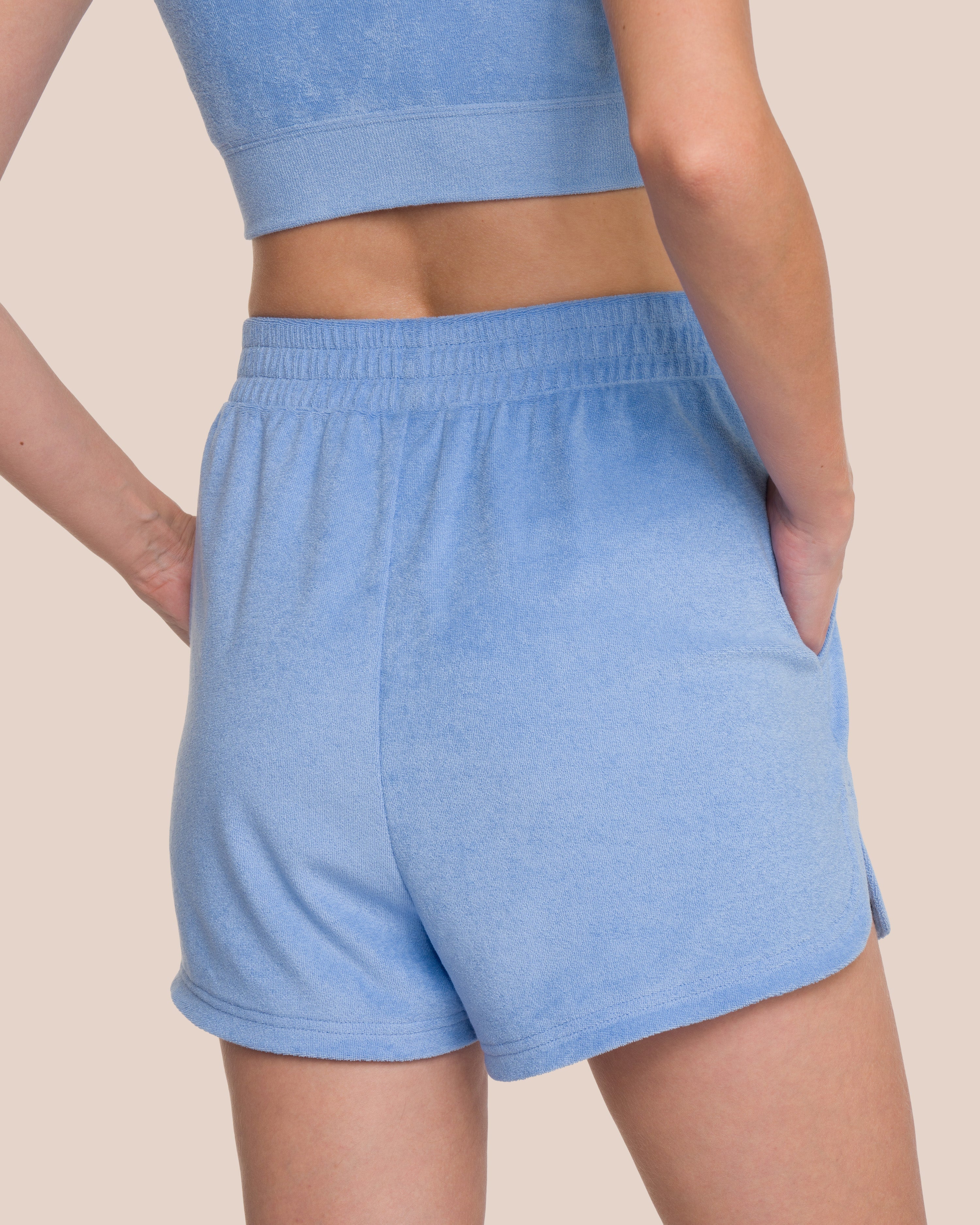 Beauty Frottee Set - Soft Bay Blue