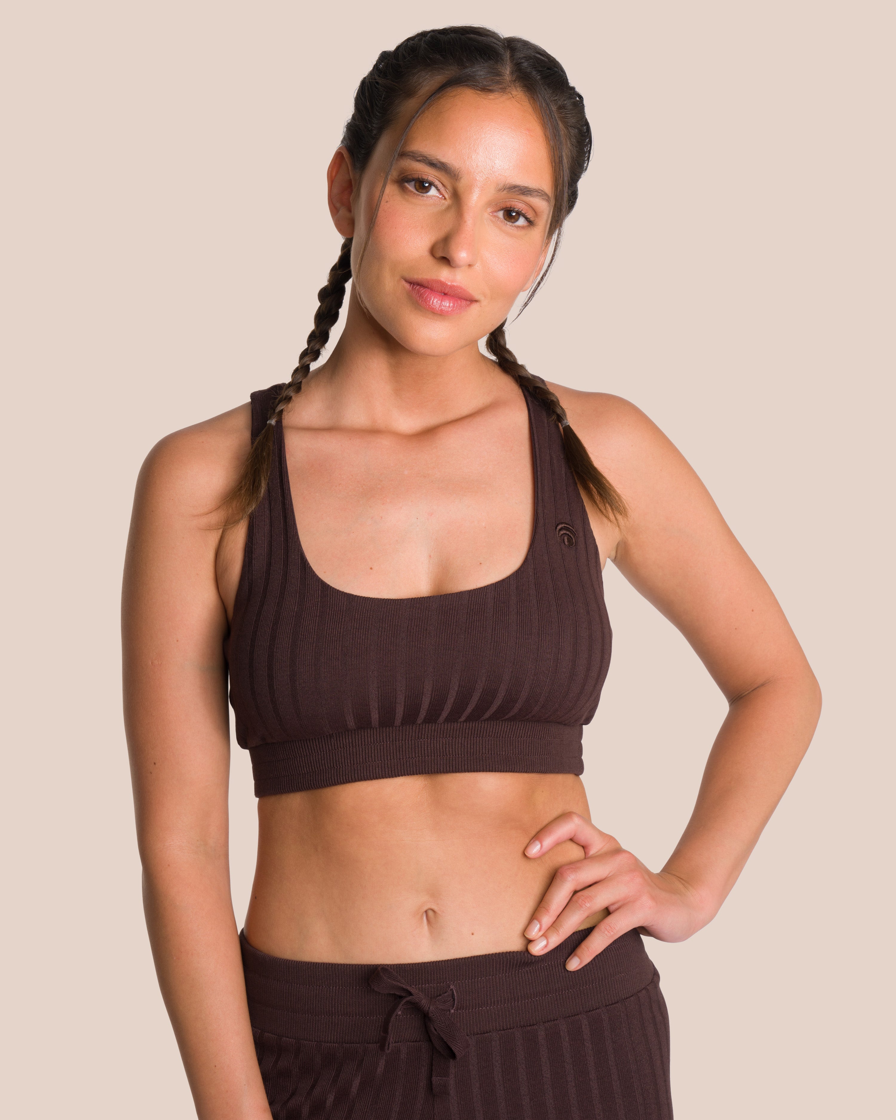 Aurelia Knit Set Petite - Dark Oak
