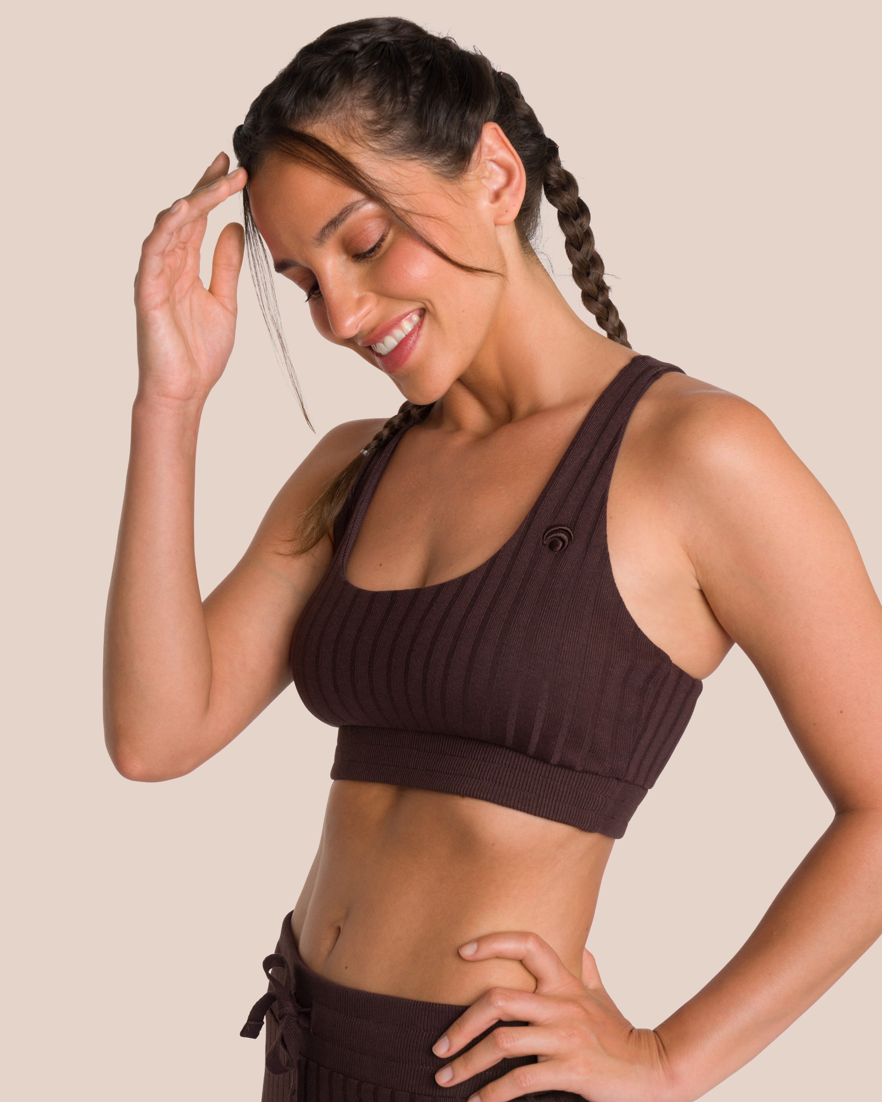 Aurelia Knit Set Petite - Dark Oak
