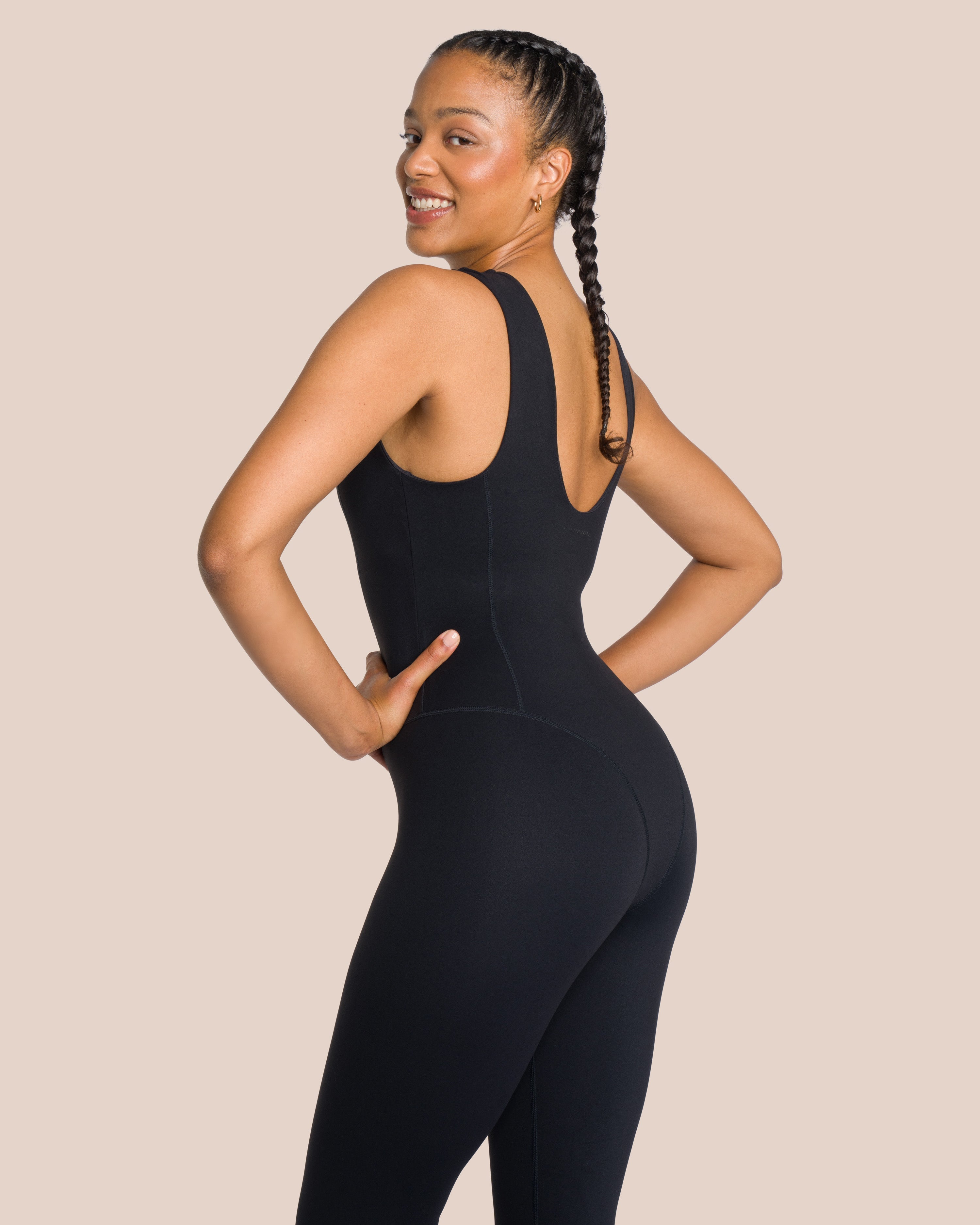 Shania Jumpsuit Set - Black