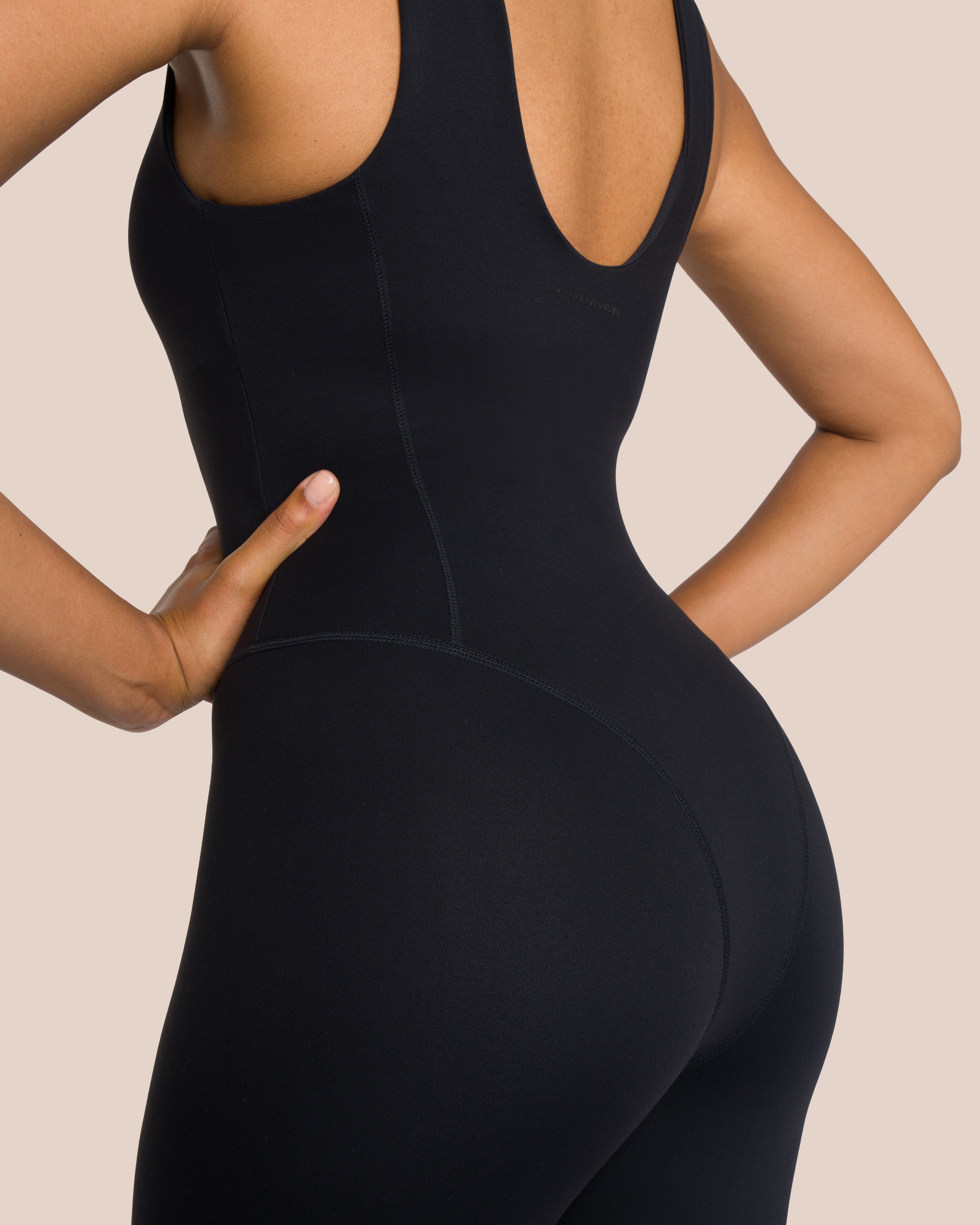 Shania Jumpsuit Set - Black