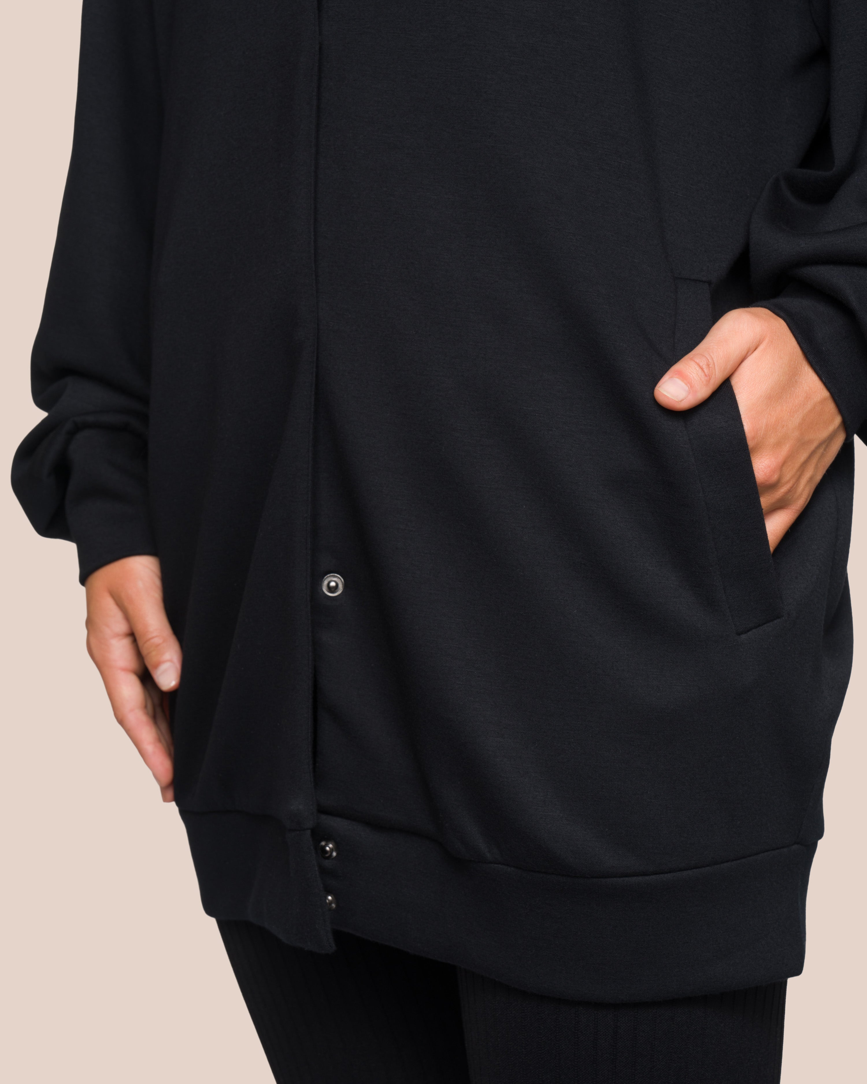 Elodie Bomber Jacket Set Deluxe - Black