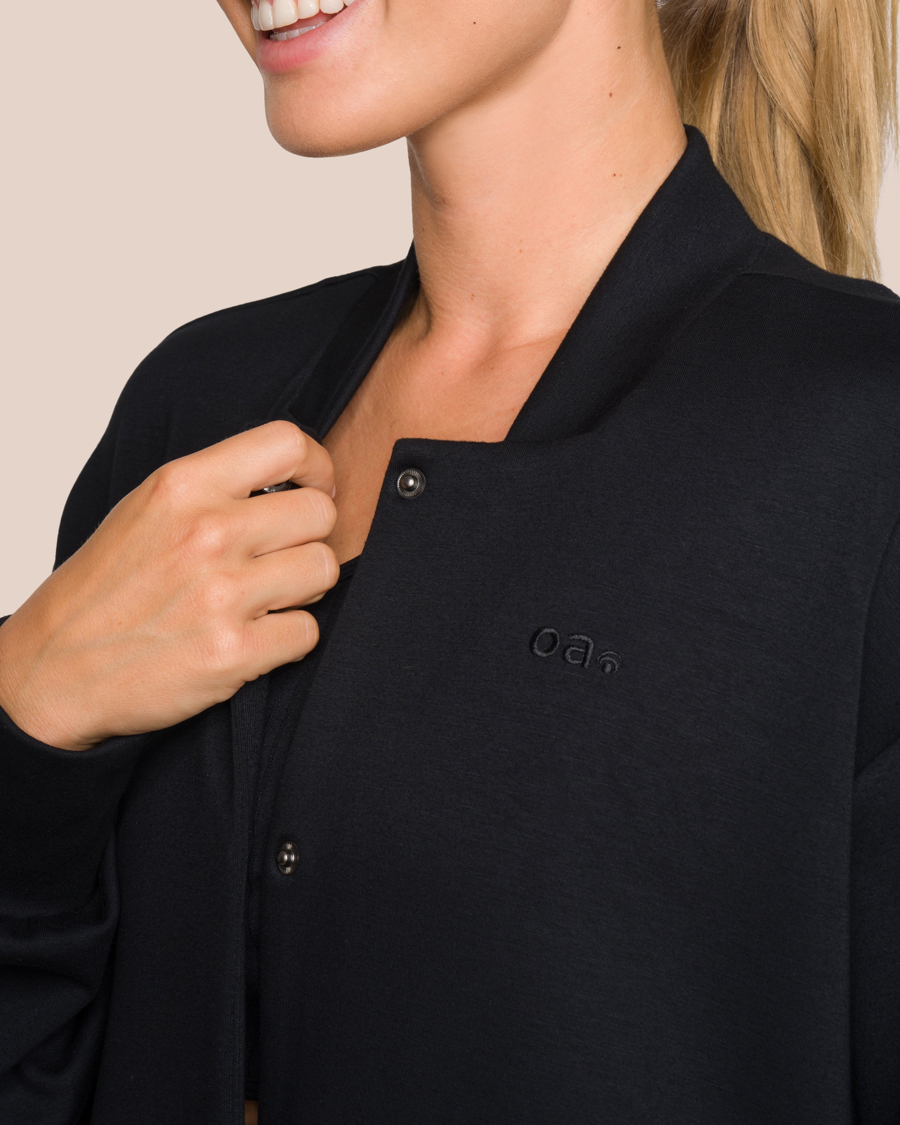 Elodie Bomber Jacket Set Deluxe - Black