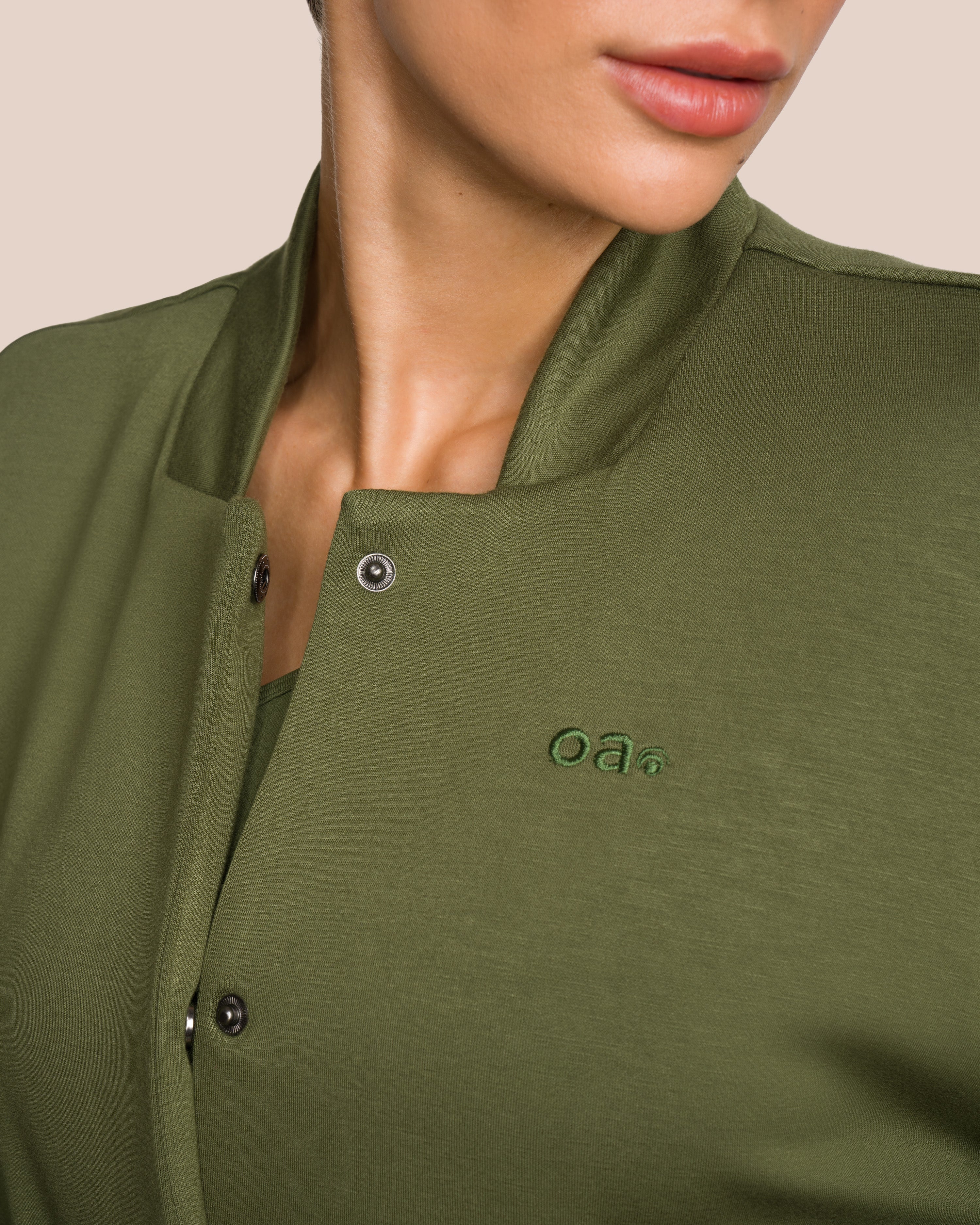 Elodie Bomber Jacket Set Deluxe - Deep Pine Green