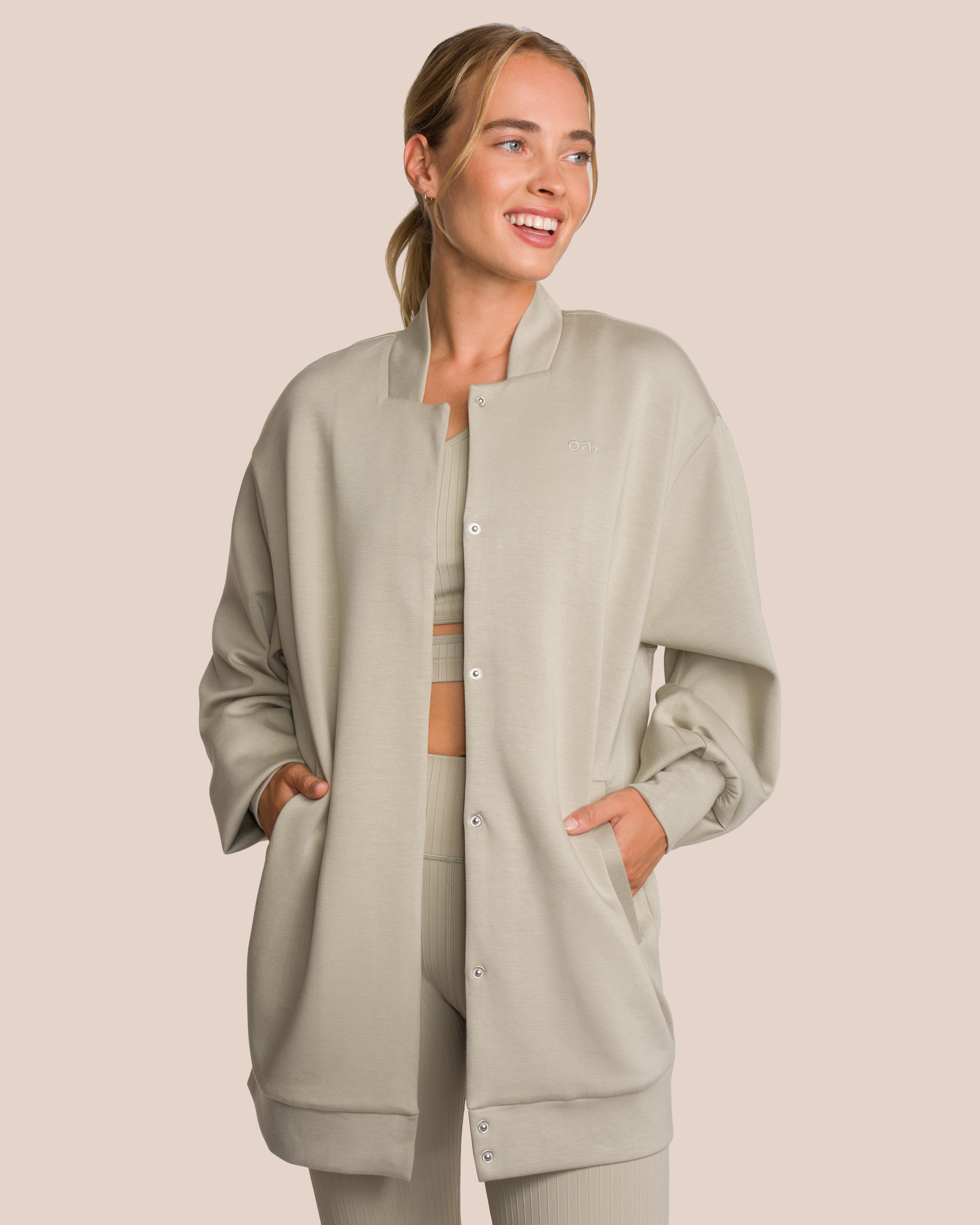 Elodie Bomber Jacket Set Deluxe - Tan