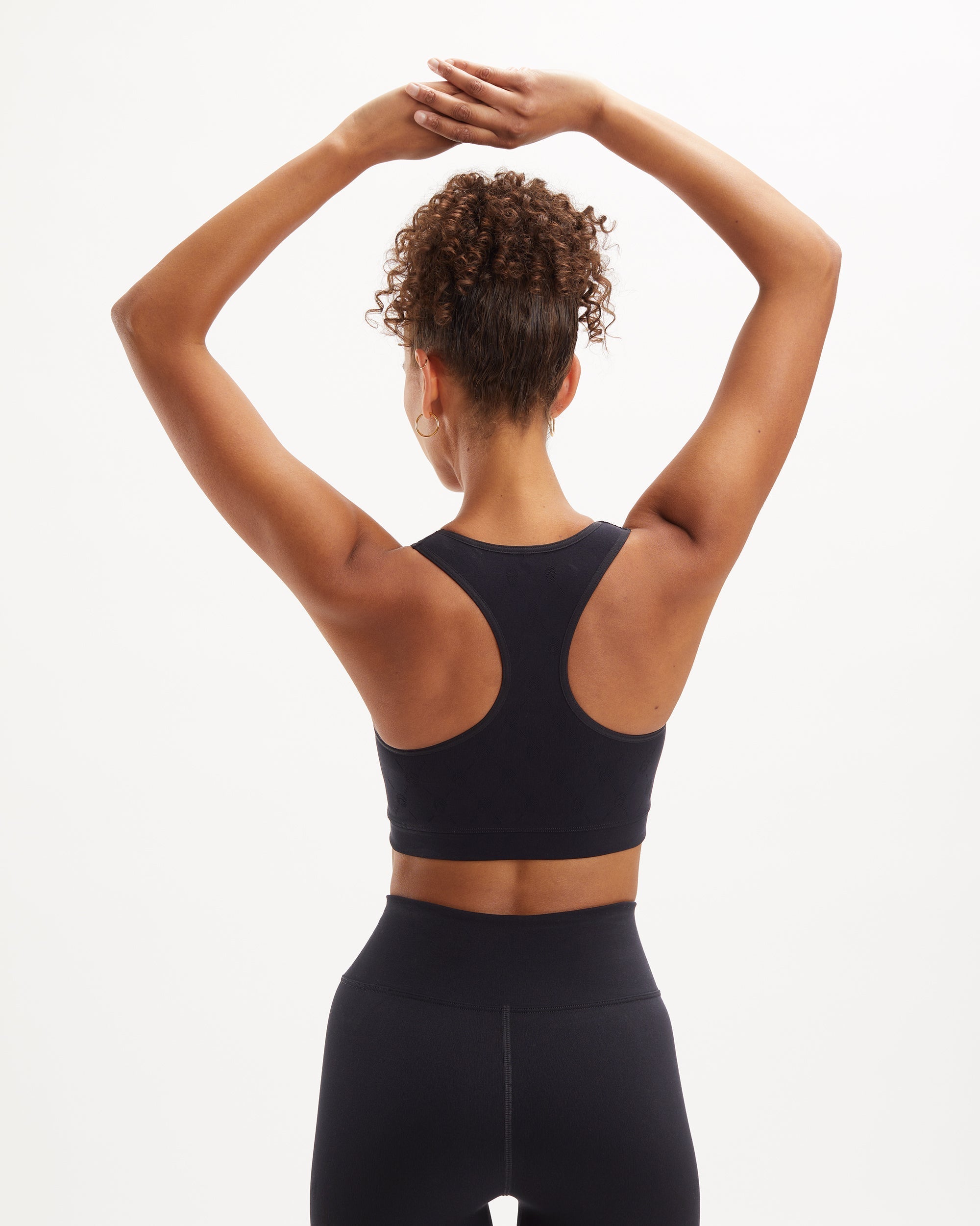 Noelle Warp Knit Set - Black