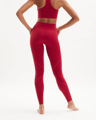 Noelle Warp Knit Set - Dark Rouge