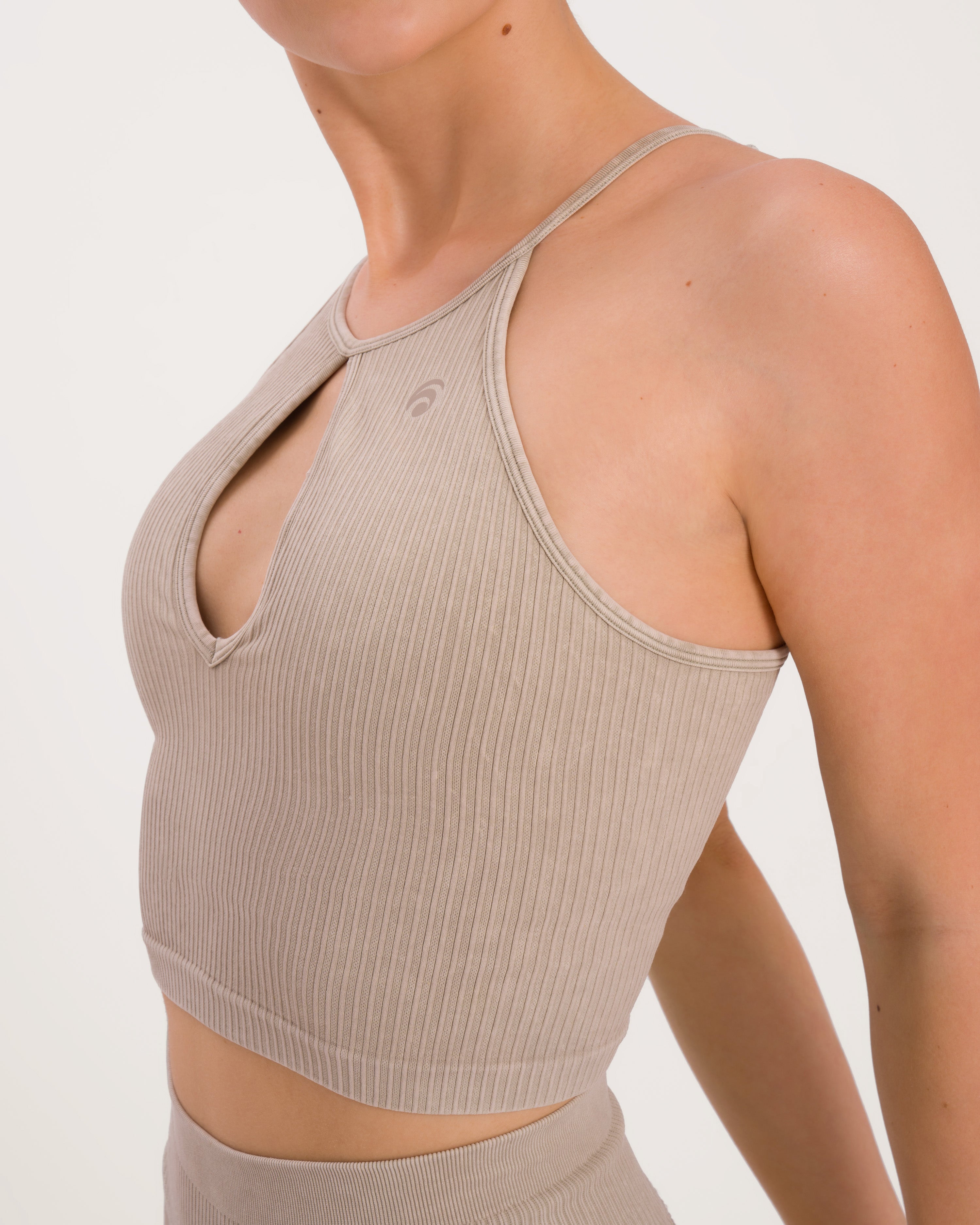 Harley Hotpant Set - Dove Grey