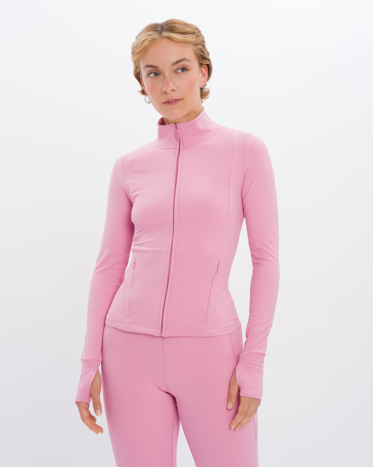 Shania Top Zip Set Deluxe - Dahlia Rose
