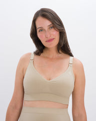 Mila Maternity Set - Beige