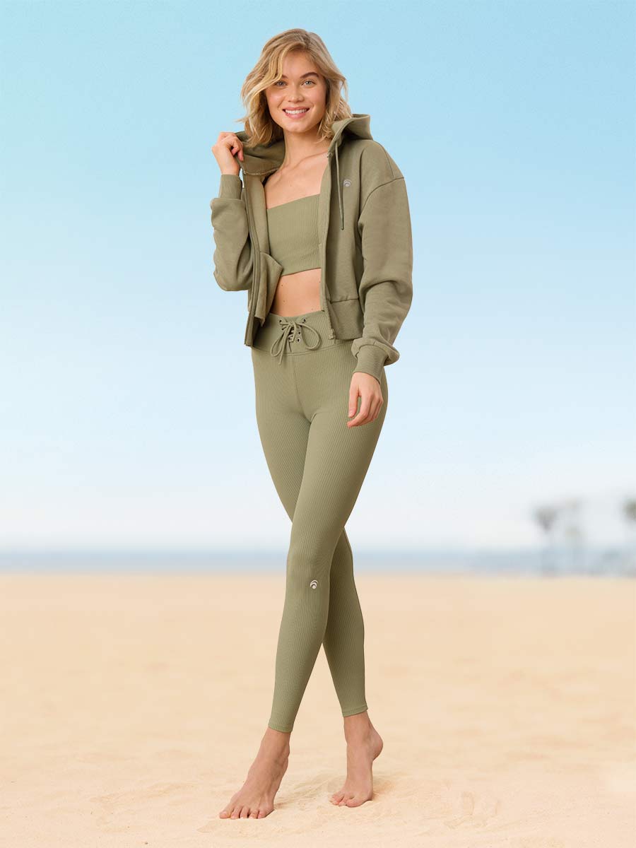Trixy Zip Set Deluxe - Soft Khaki