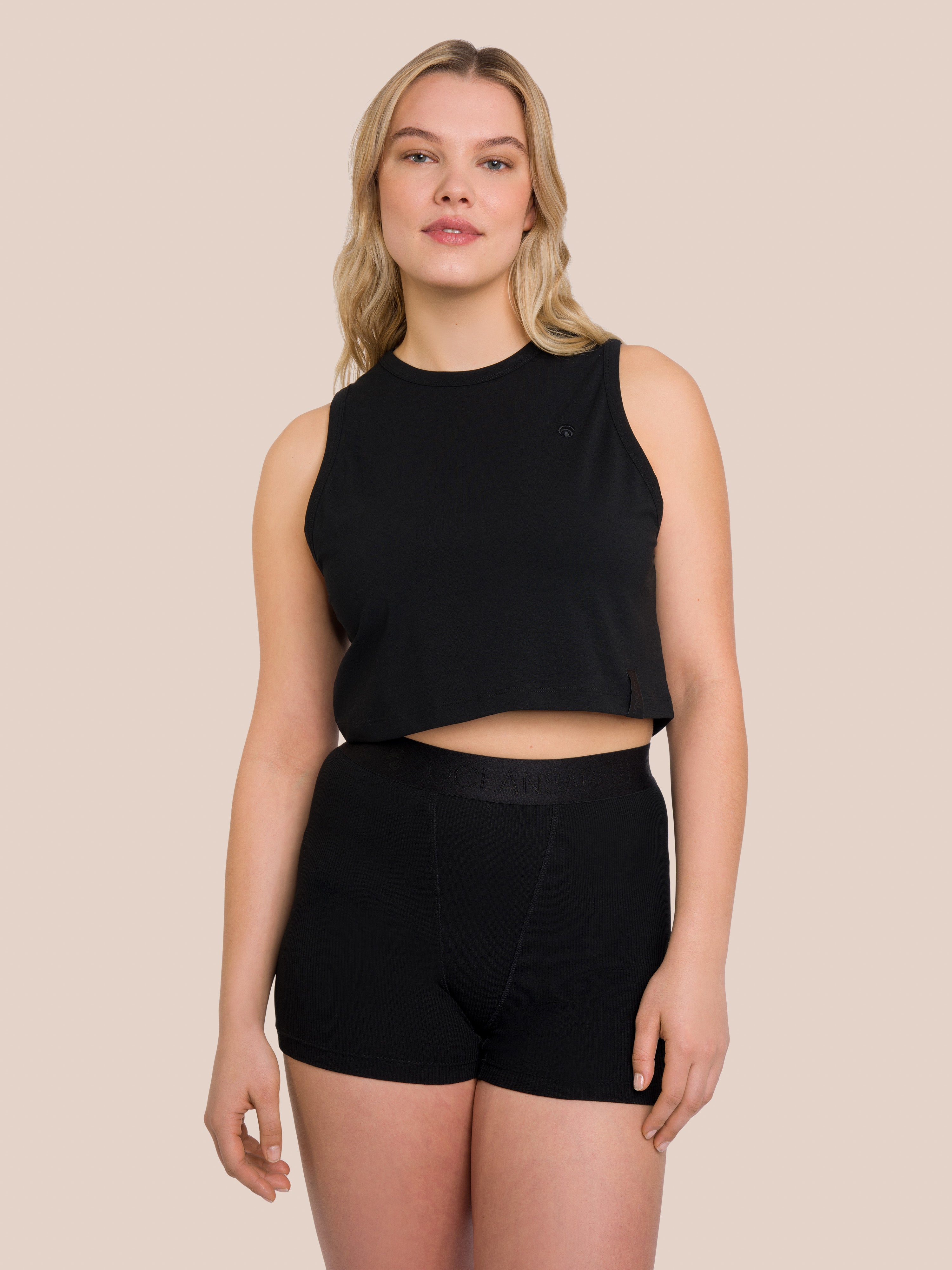 Ariel Cropped Tank Top