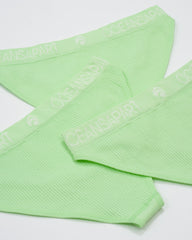 Ariel Seamless Brief Set Deluxe - Cider Green