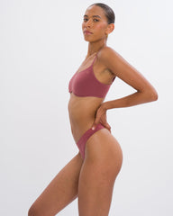 Cloudy Pantie Set - Cayenne