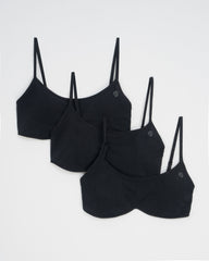 Cloudy Bralette Set Deluxe - Black