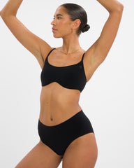 Cloudy Pantie Set - Black