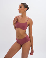 Cloudy Pantie Set - Cayenne