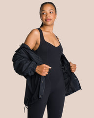 Shania Jumpsuit Set - Black